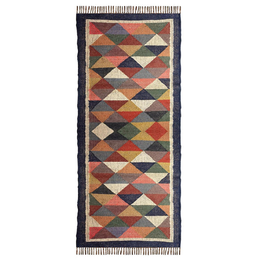 Handwoven Wool & Jute Dhurrie Rugs | Authentic Kilim Carpets