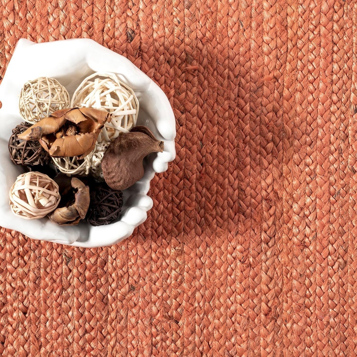 Handwoven Jute Bridle Rug – Natural Fiber, Eco-Friendly & Durable 5x7 ft