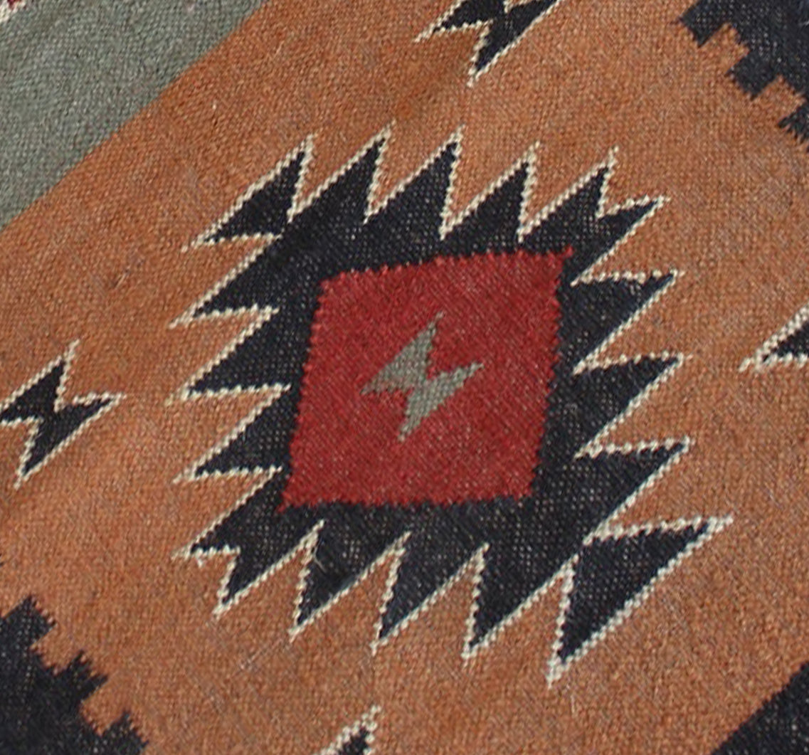 Boho Kilim Dhurrie Rug – Living Room/Bed Room Floor Mat